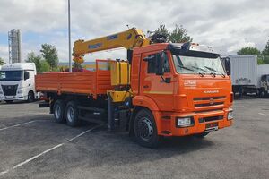 бортовой а/м КАМАЗ 65115-56 с тросовым КМУ XCMG SQS200-6